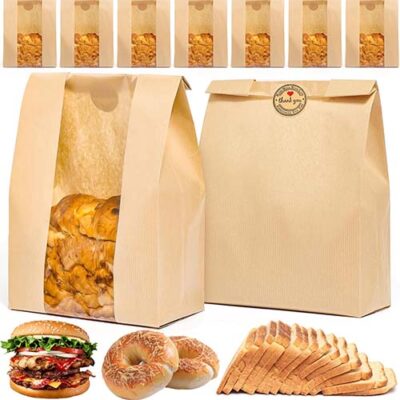 28×22×11cm Eight-Side Paper Bag