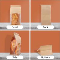 28×22×11cm Eight-Side Paper Bag