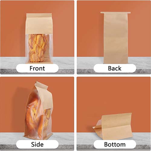 28×22×11cm Eight-Side Paper Bag