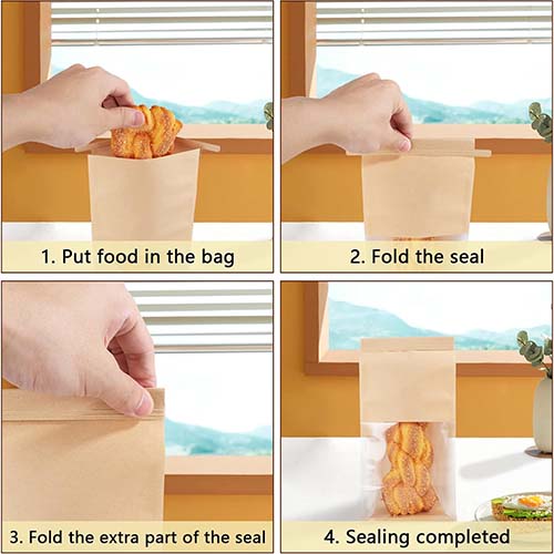 28×22×11cm Eight-Side Paper Bag