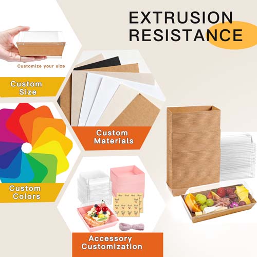 500ml Kraft Paper Dessert Box 500ml Kraft Paper Dessert Box