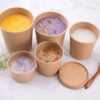 600ml Soup Paper Bowl with Lid 600ml Soup Paper Bowl with Lid