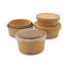 750ml Round Kraft Salad Bowl