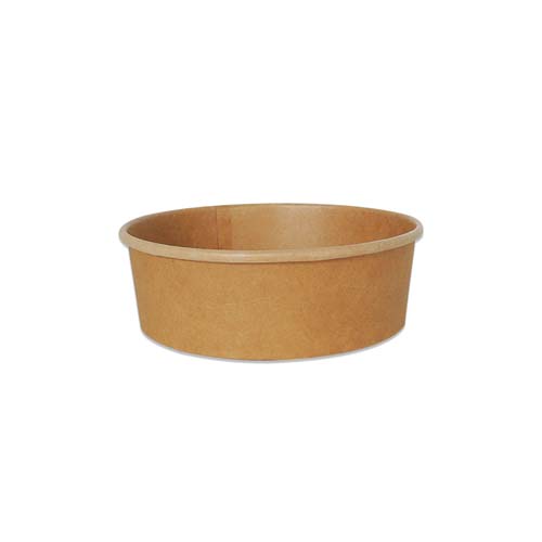 750ml Round Kraft Salad Bowl