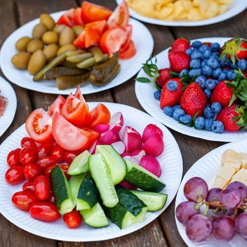 BBQ Party Paper Plates