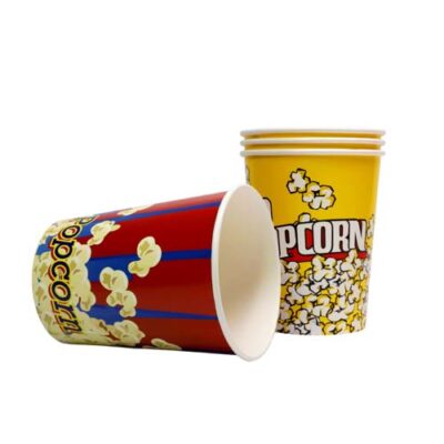 Custom Popcorn Cup with Logo