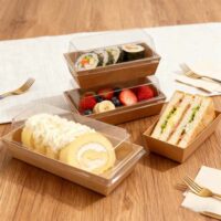 Dessert Takeaway Kraft Container Dessert Takeaway Kraft Container