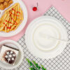 Disposable Cornstarch Plate Bowl Cutlery Set Disposable Cornstarch Plate Bowl Cutlery Set