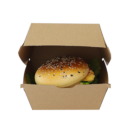 Kraft Burger Packaging Box