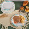 Oil Proof Kraft Paper Plates