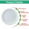 Oil Proof Kraft Paper Plates