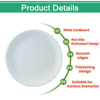 Oil Proof Kraft Paper Plates Oil Proof Kraft Paper Plates