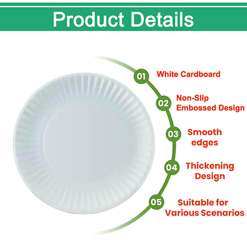 Oil Proof Kraft Paper Plates