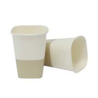 White 22oz Square Paper Cup White 22oz Square Paper Cup