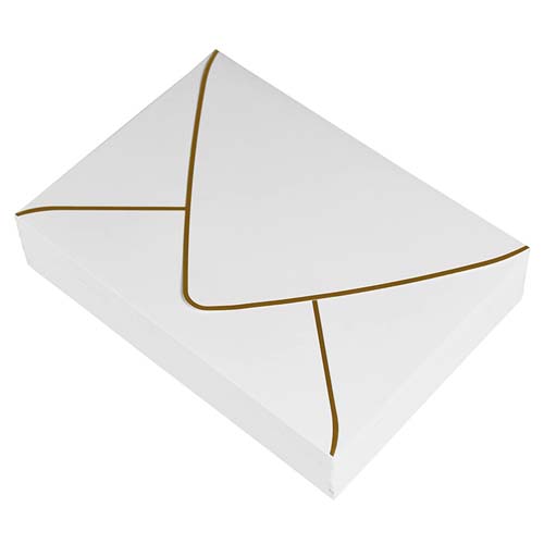 White Kraft Self-Seal Envelope