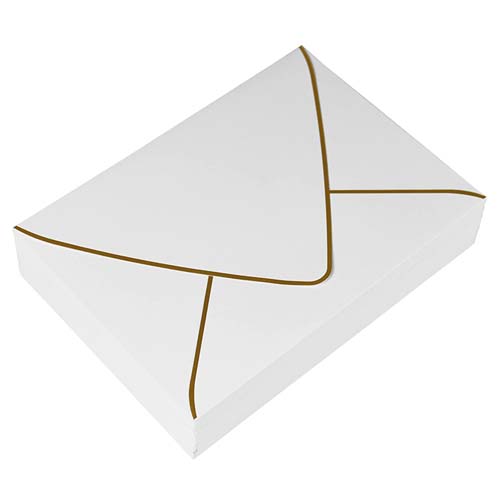 White Kraft Self-Seal Envelope