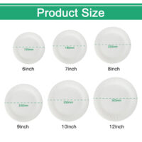 Wholesale Custom White Cardboard Cake Paper Plates with Logo Wholesale Custom White Cardboard Cake Paper Plates with Logo