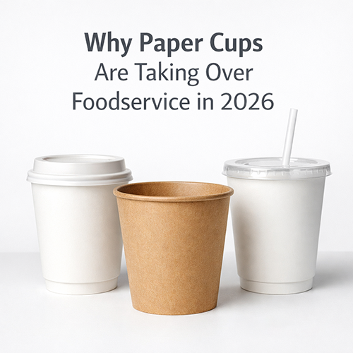 Why Paper Cups Are Taking Over the Foodservice Industry in