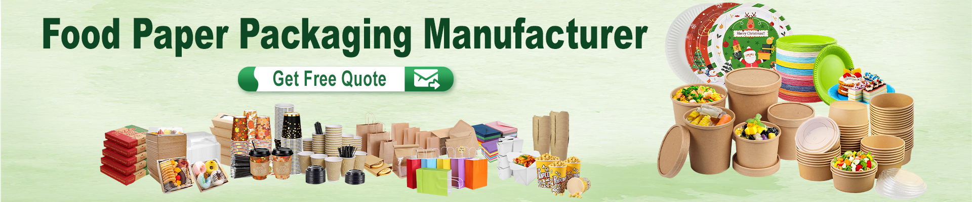 Paper Packaging Banner