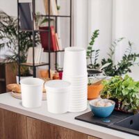 16 oz White Paper Food Cup 16 oz White Paper Food Cup