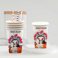 16oz Square Paper Cups 16oz Square Paper Cups