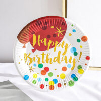 9 Inch Heavy Duty Paper Plates for Birthday Party 9 Inch Heavy Duty Paper Plates for Birthday Party