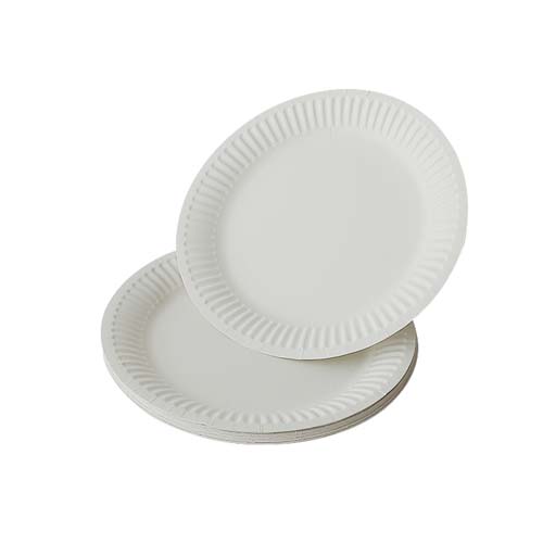 Natural Kraft Round Plates