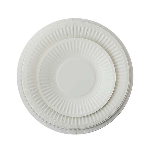 Natural Kraft Round Plates