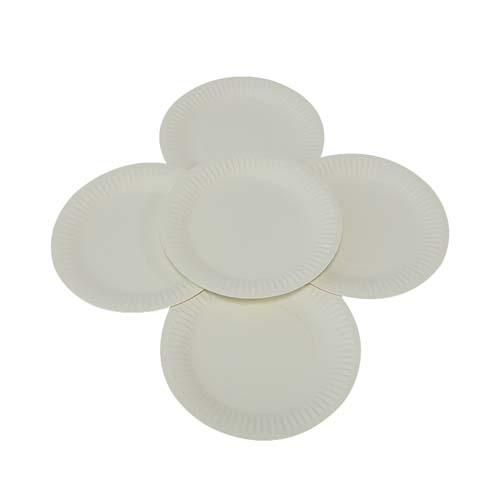 Natural Kraft Round Plates