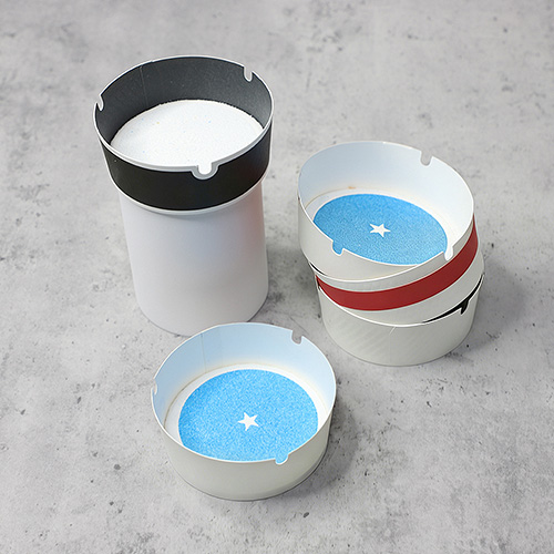 OEM Paper Disposable Ashtray
