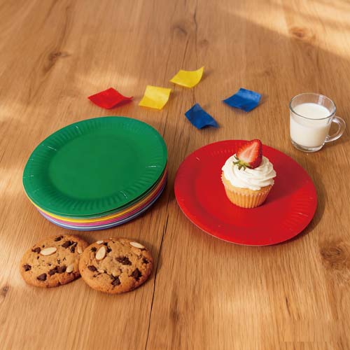 Oil-Resistant Kraft Paper Plates