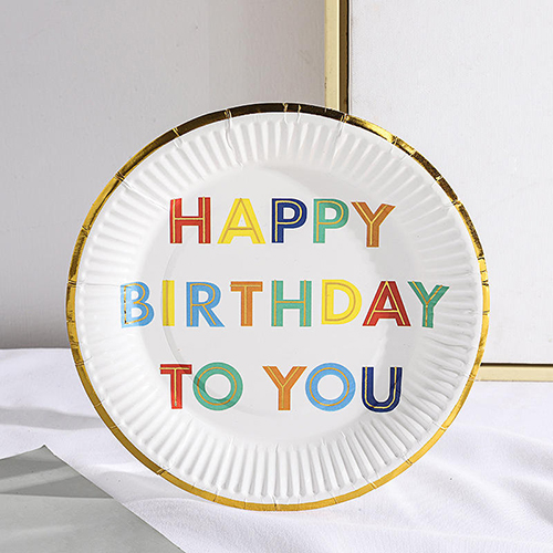 Paper Plates for Birthday Party Supplies