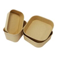 Paper Rectangle Salad Bowl