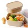 Paper Rectangle Salad Bowl Paper Rectangle Salad Bowl