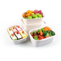 Paper Rectangle Salad Bowl