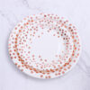 Wedding Disposable Round Paper Plates