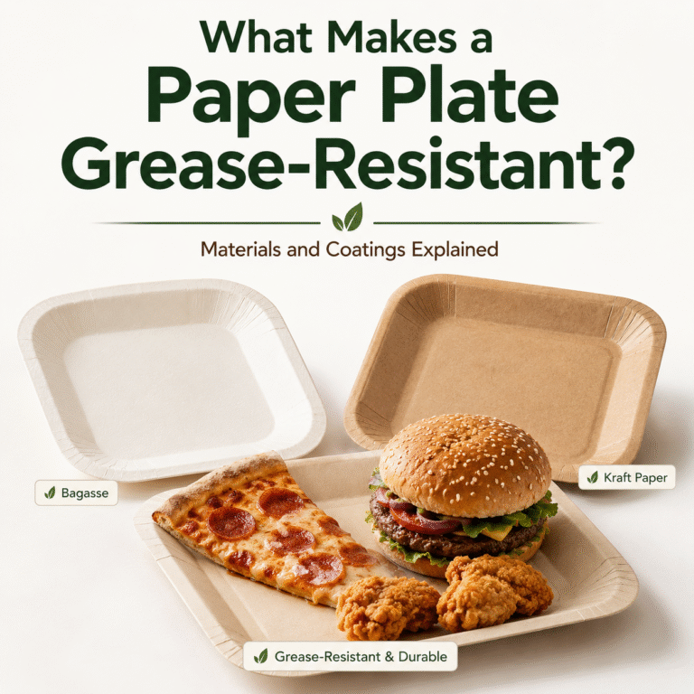 What Makes a Paper Plate Grease-Resistant Materials Explained