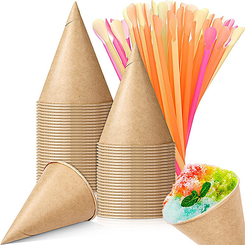 6OZ Brown Cone Paper Cups 6OZ Brown Cone Paper Cups