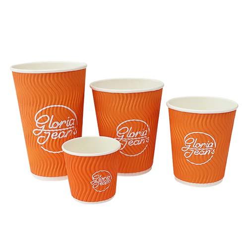 8 Oz Kraft Coffee Cups Disposable Cups