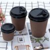 8 Oz Kraft Coffee Cups Disposable Cups
