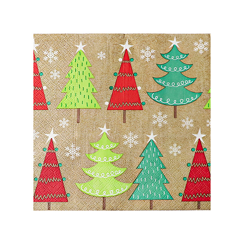 Custom Colorful 2Ply Paper Napkins