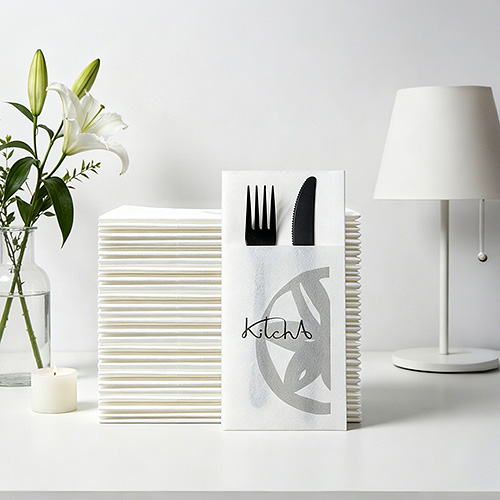 Customizable Lint-Free Linen Feel Napkin for Restaurant