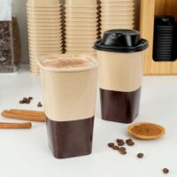 Customized Design Square Paper Cup