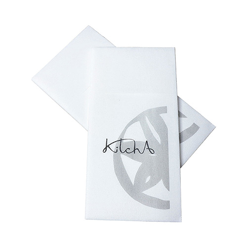 Cutlery Pocket Napkin Silky Linen-Like for Wedding