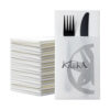 Cutlery Pocket Napkin Silky Linen-Like for Wedding Cutlery Pocket Napkin Silky Linen-Like for Wedding