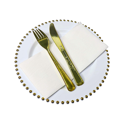 Cutlery Pocket Napkin Silky Linen-Like for Wedding Cutlery Pocket Napkin Silky Linen-Like for Wedding