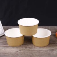 Disposable 12oz Paper Soup Container Disposable 12oz Paper Soup Container