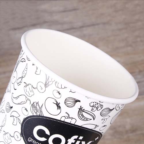 Disposable 16oz Paper Soup Container Disposable 16oz Paper Soup Container