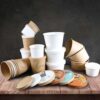 Disposable 16oz Paper Soup Container Disposable 16oz Paper Soup Container