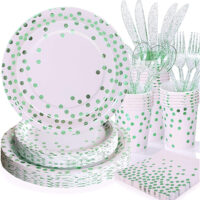 Disposable Round Gold Foil Paper Plate